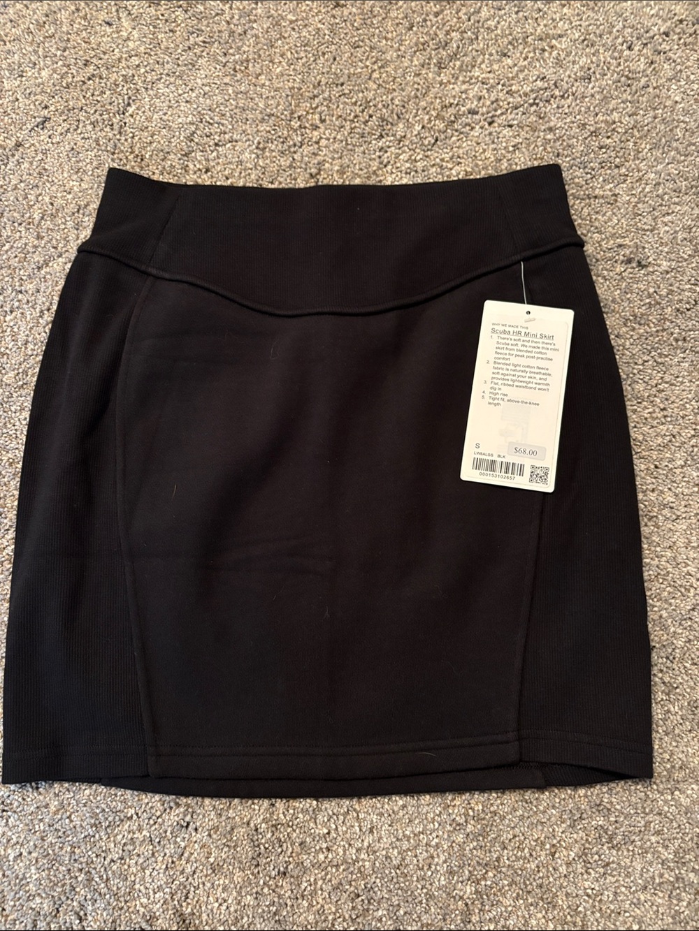 Lululemon scuba hr mini skirt